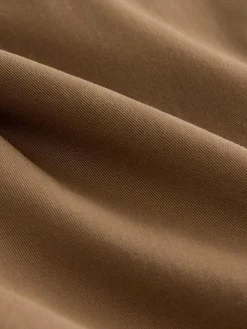 Online Next Tan Brown Straight Fit Stretch Chinos Trousers