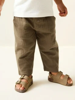 Best Next Textured Jersey Joggers (3mths-7yrs) Tan Brown