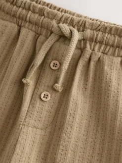 Best Next Textured Jersey Joggers (3mths-7yrs) Tan Brown