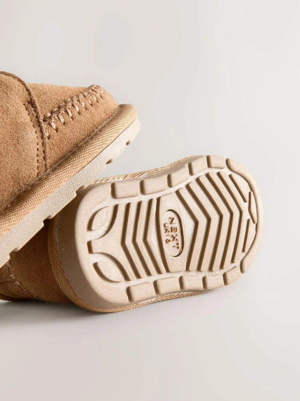 Next Tan Brown Warm Lined Suede Boots^BOY Boots|Boots