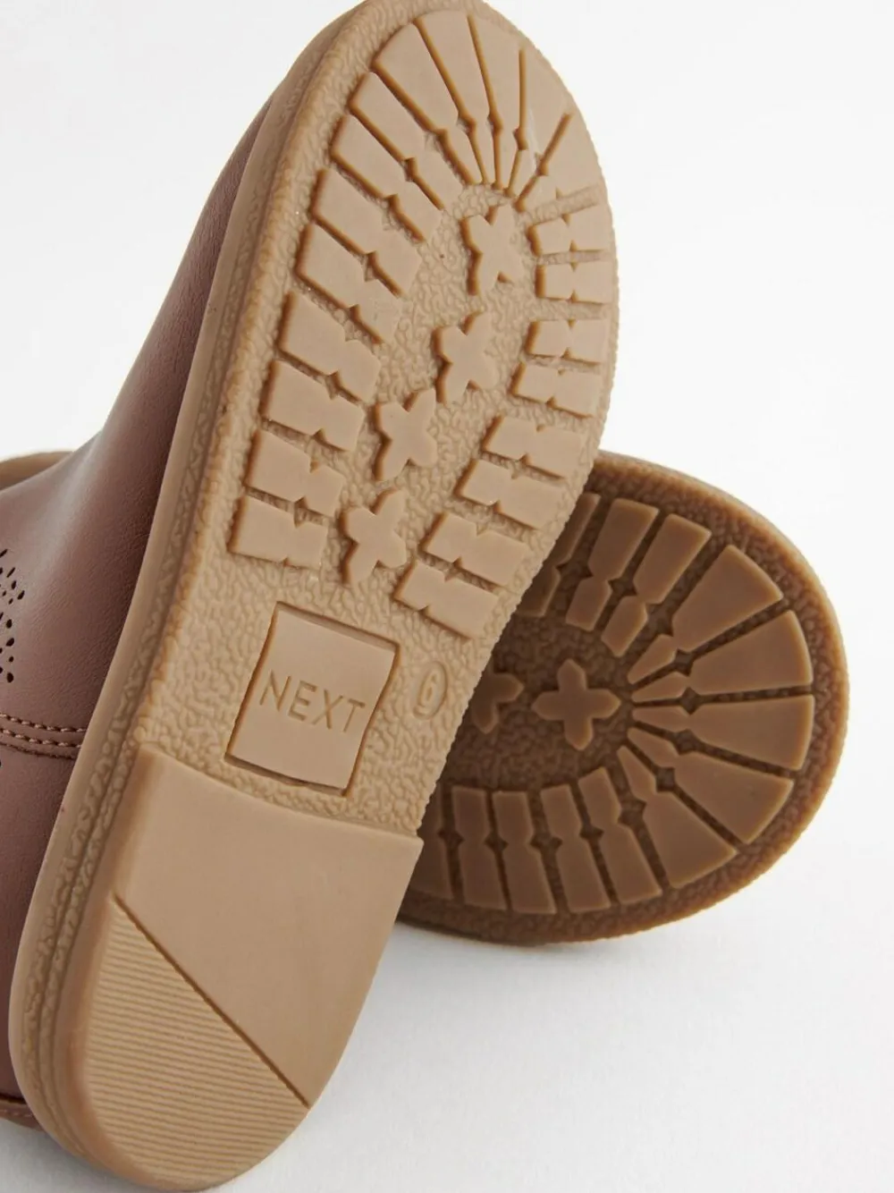 Next Wide Fit (G) Chelsea Ankle Boots Tan Brown