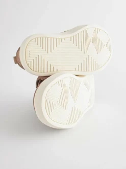 Outlet Next Wide Fit (G) Warm Lined Chukka Boots Tan Brown