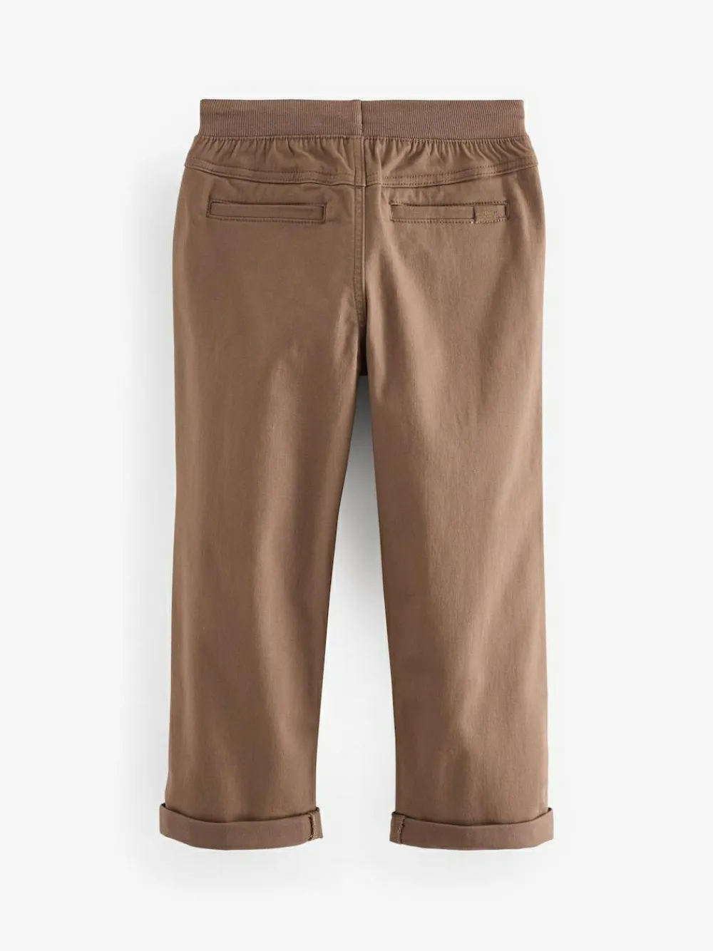 Next Wide Fit Rib Waist Pull-On Trousers (3-16yrs)^BOY Pants & Chinos