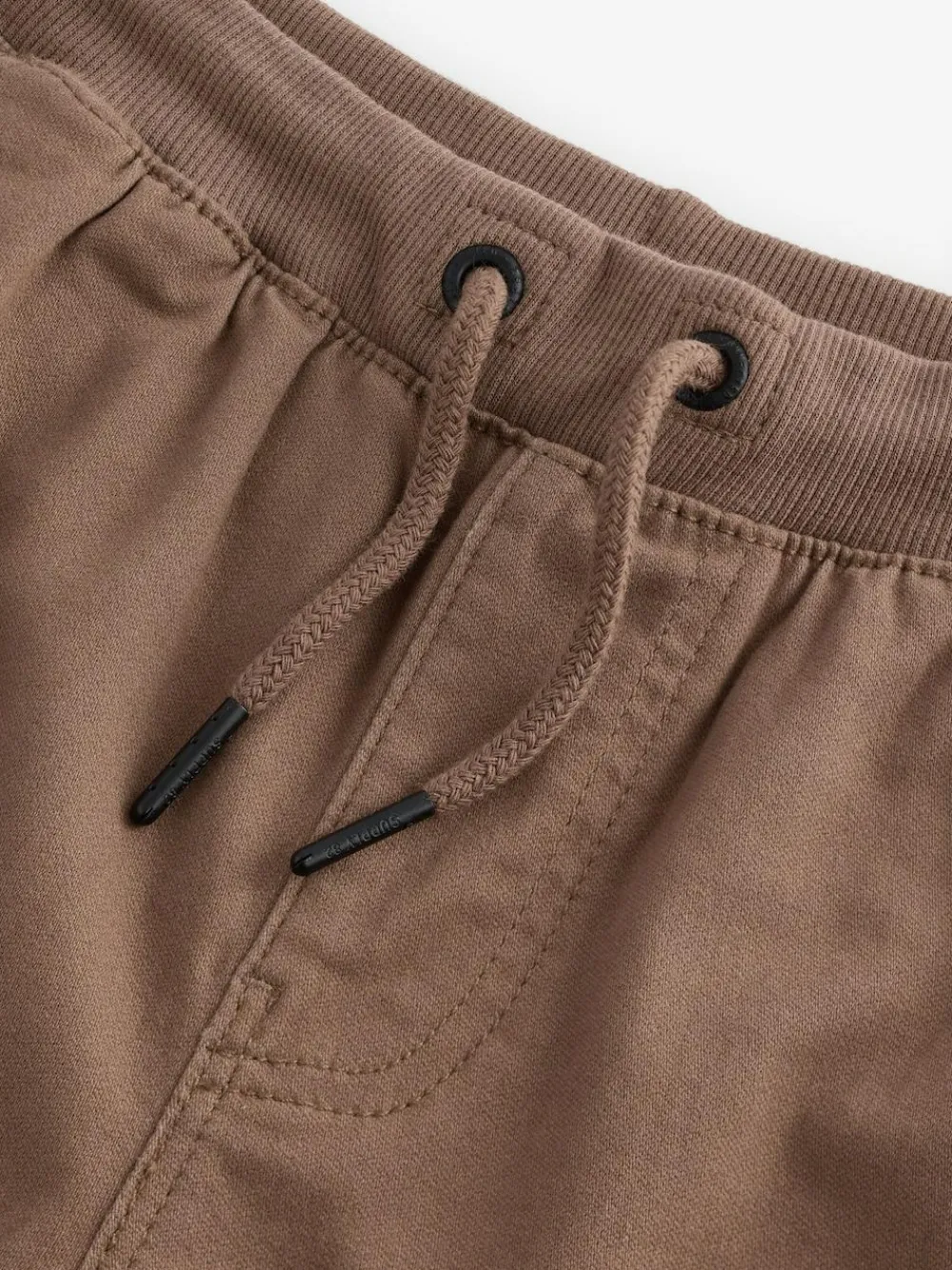 Next Wide Fit Rib Waist Pull-On Trousers (3-16yrs)^BOY Pants & Chinos