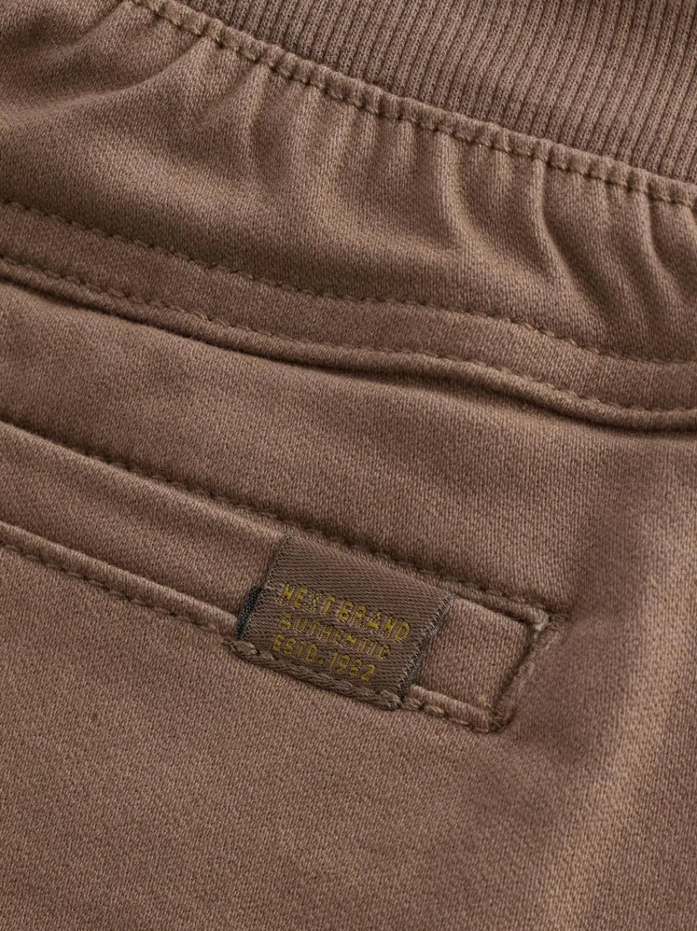 Next Wide Fit Rib Waist Pull-On Trousers (3-16yrs)^BOY Pants & Chinos