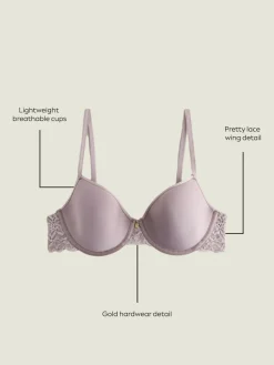 Next Pad Full Cup Premium Ultimate Comfort Lightweight Breathable T-Shirt Bra^Women Bras