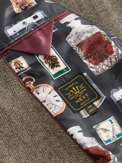 Clearance Next Regular Fit Wool Rich Herringbone Blazer Taupe