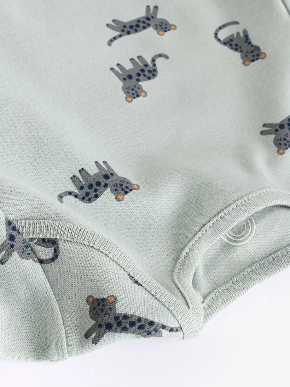 Next Teal Blue 5 Pack Baby Bodysuits