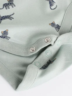 Next Teal Blue 5 Pack Baby Bodysuits