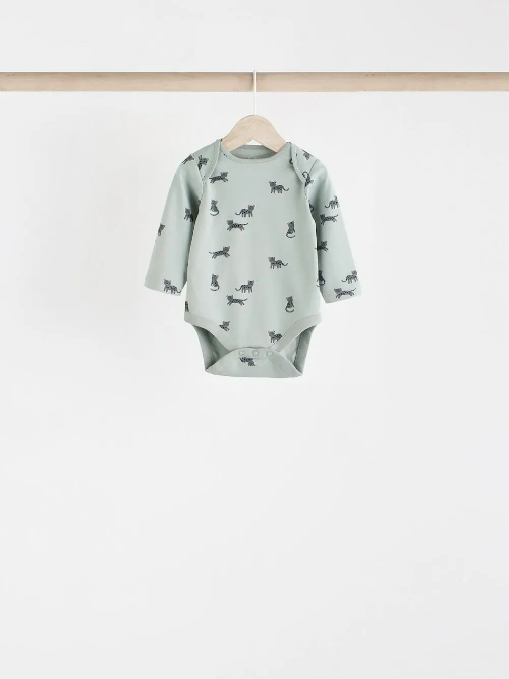 Next Teal Blue 5 Pack Baby Bodysuits