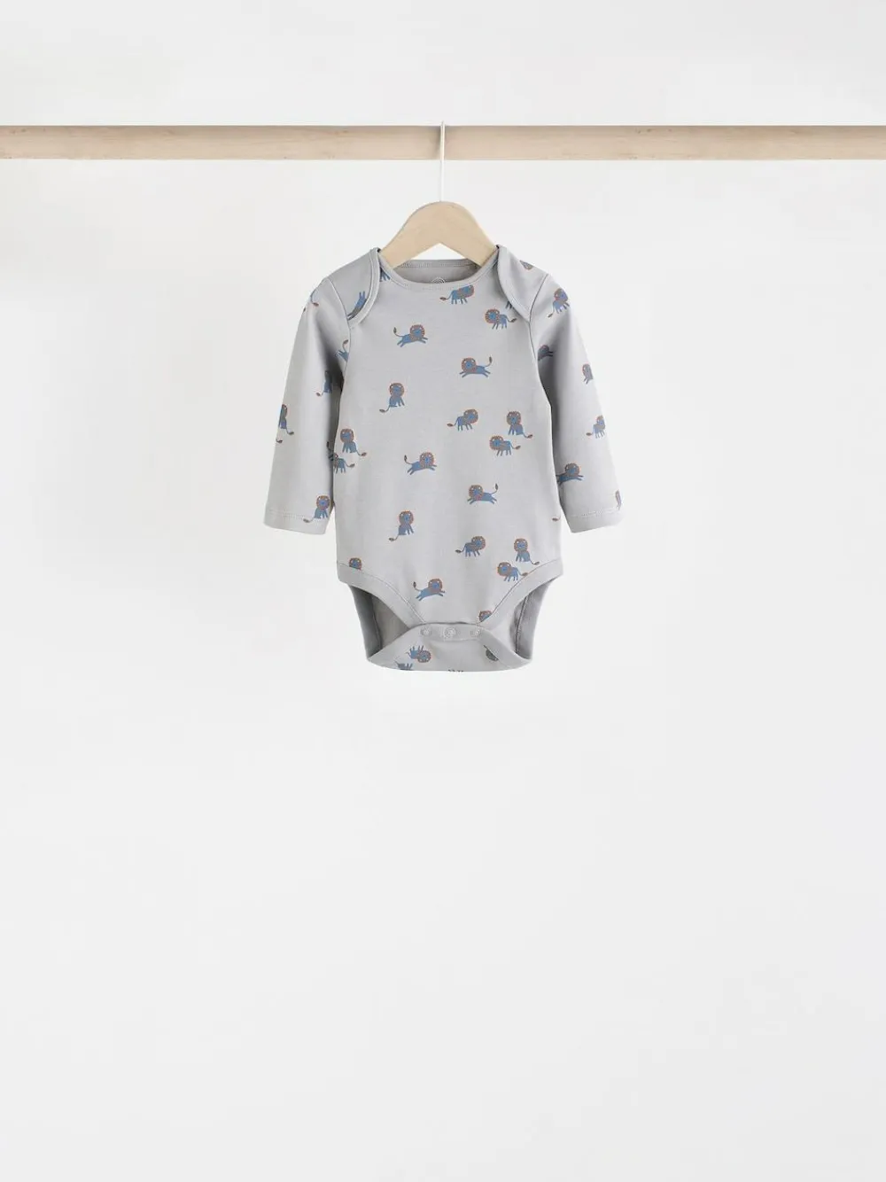 Next Teal Blue 5 Pack Baby Bodysuits