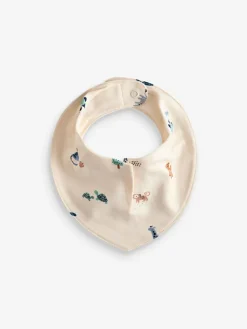 Next 5 Pack Dribble Baby 100% Cotton Bibs^ Bibs|Newborn Accessories