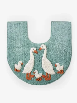 Next Teal Blue Goose And Friends 100% Cotton Pedestal Mat^ Towels & Bathmats