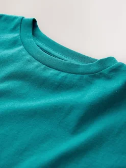 New Next Long Sleeve Top (3-16yrs) Teal Blue