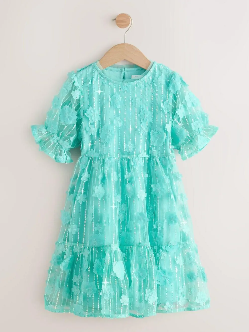 Next Mesh Flower Sequin Party Dress (3-16yrs)^ Dresses