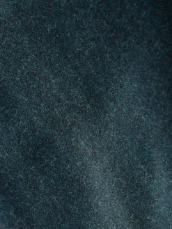 Best Next Teal Blue Regular Fit Signature Zignone Italian Wool Cashmere Blend Flannel Suit Trousers