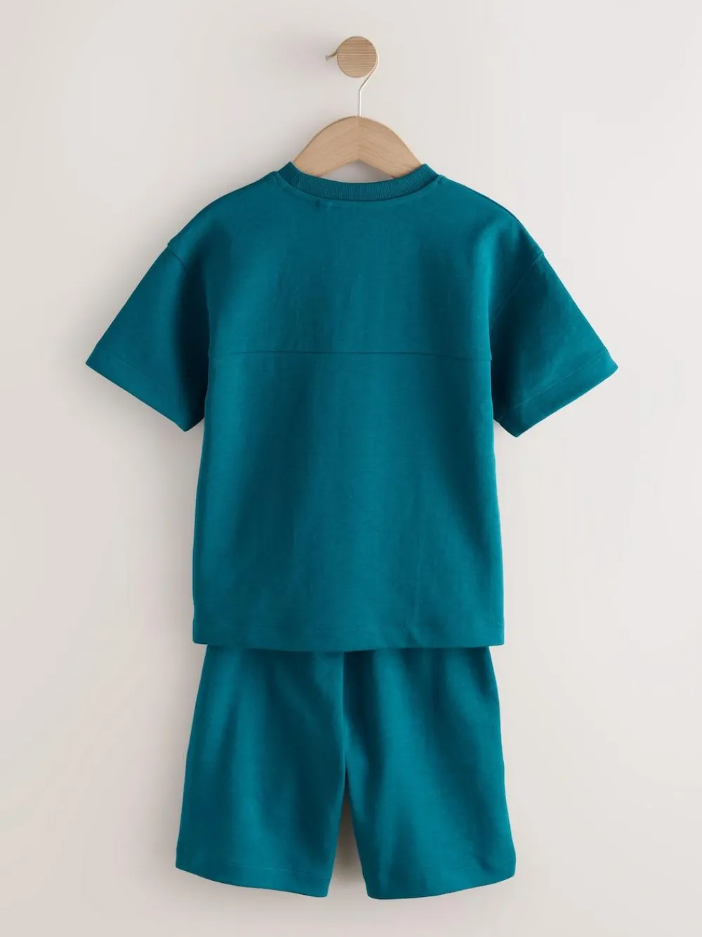 Next Relaxed Fit Heavyweight T-Shirt and Shorts Set (3-16yrs)^BOY Shorts