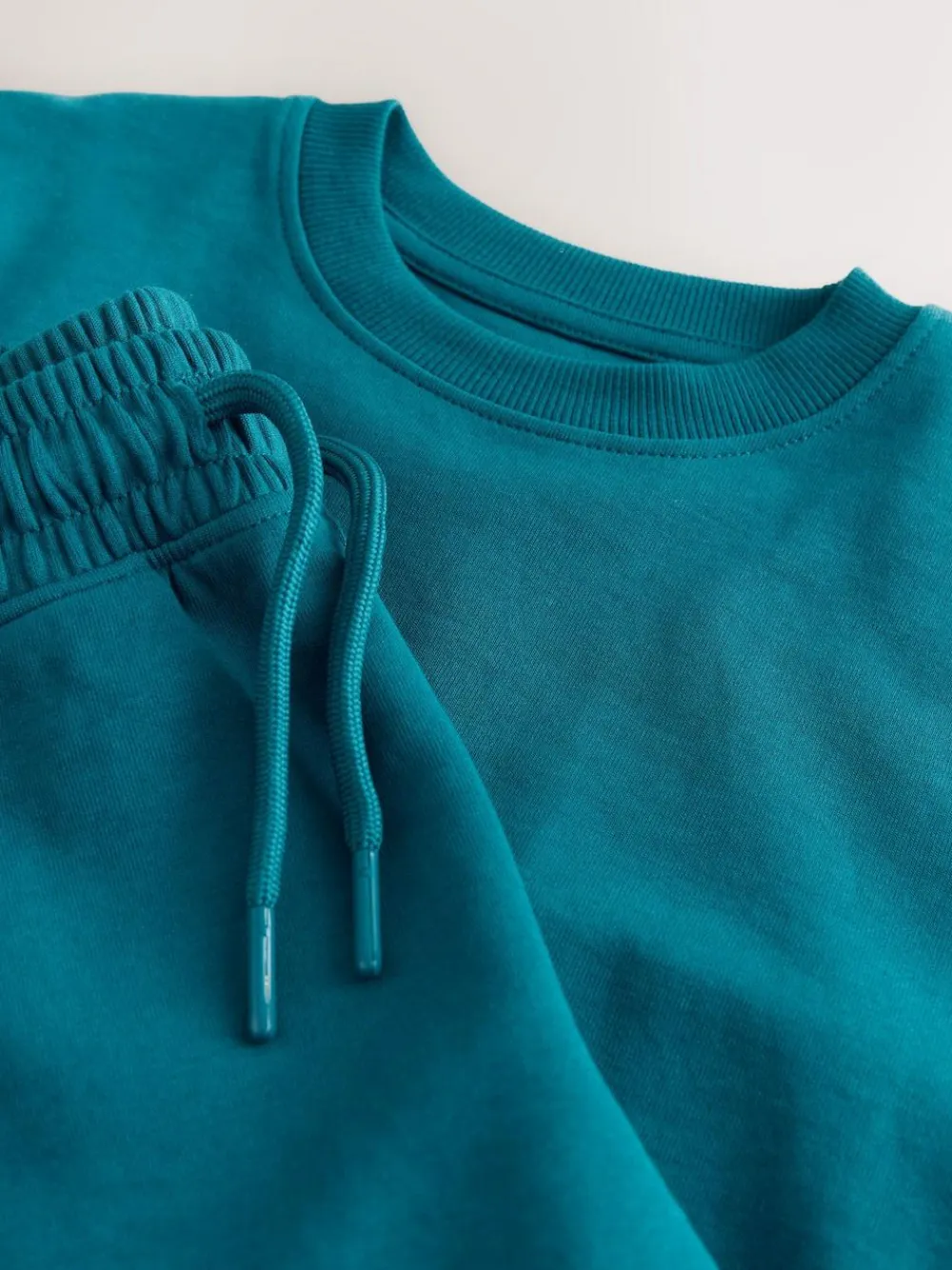 Next Relaxed Fit Heavyweight T-Shirt and Shorts Set (3-16yrs)^BOY Shorts