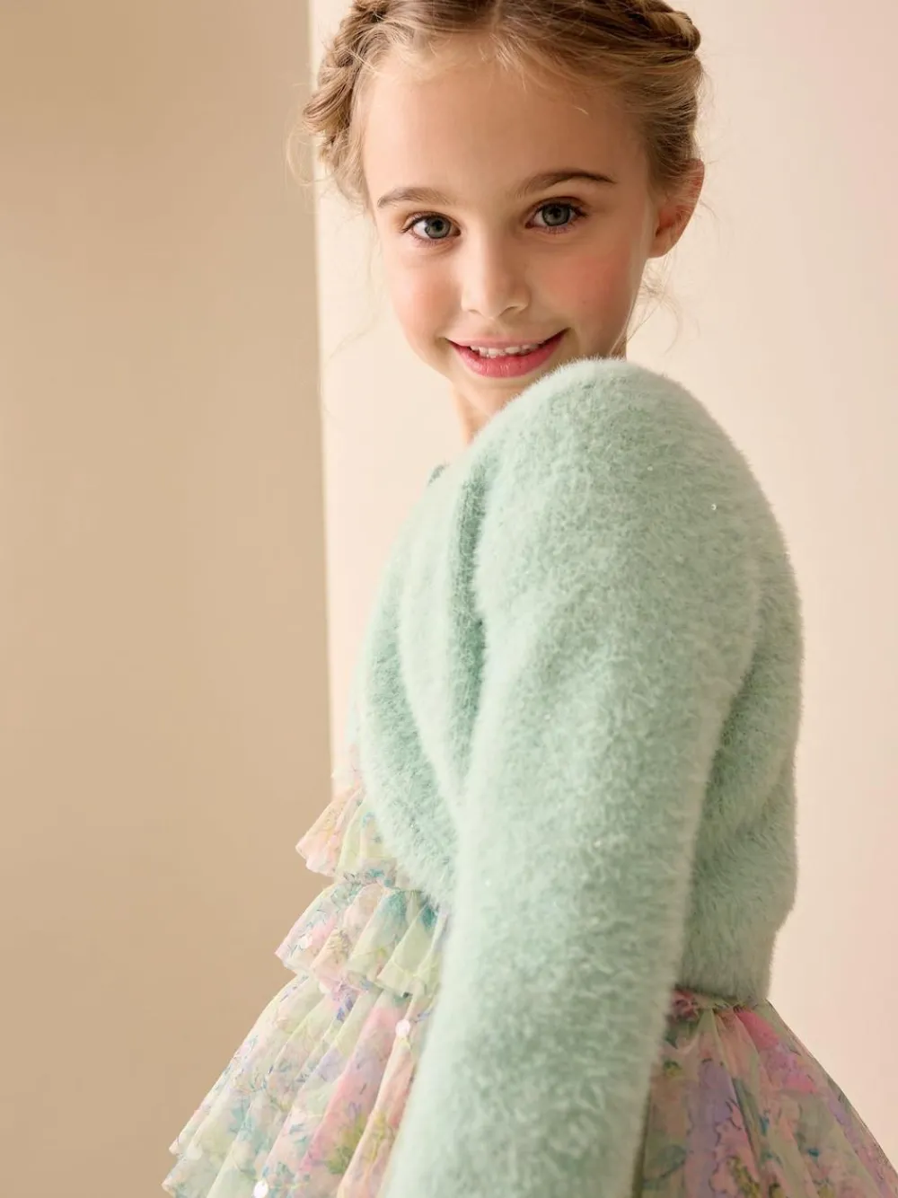 Next Fluffy Occasion Shrug (12mths-16yrs)^ Occasionwear|Knitwear & Sweaters