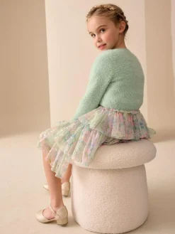 Next Fluffy Occasion Shrug (12mths-16yrs)^ Occasionwear|Knitwear & Sweaters