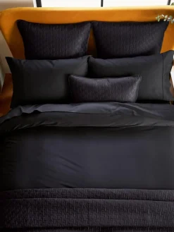 Ted Baker Silky Smooth Plain Dye 250 Thread Count 100% Cotton Duvet Cover^ Branded Bedlinen