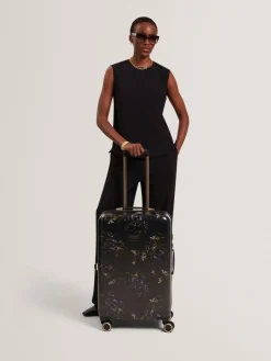 Ted Baker Blue Midnight Bloom Medium Suitcase^Women Luggage