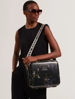 Hot Ted Baker Blue Midnight Bloom Vanity Case