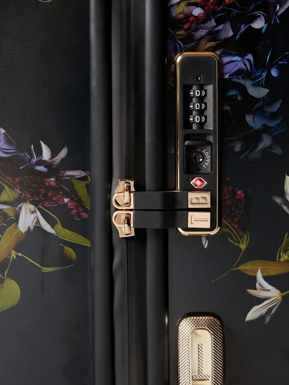 Ted Baker Blue Midnight Bloom Large Suitcase^Women Luggage