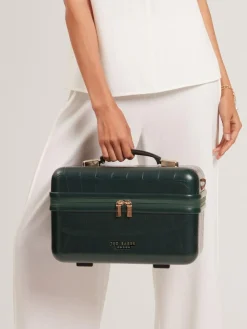 Ted Baker Icon Case Croc Vanity Case^Women Luggage