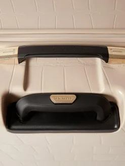 Online Ted Baker Icon Case Croc Medium Suitcase Nude