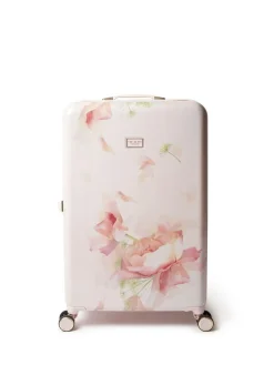 Discount Ted Baker Pink Magnolia Bloom Large Suitcase