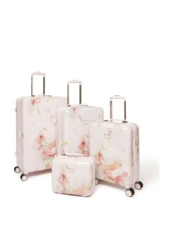Discount Ted Baker Pink Magnolia Bloom Large Suitcase