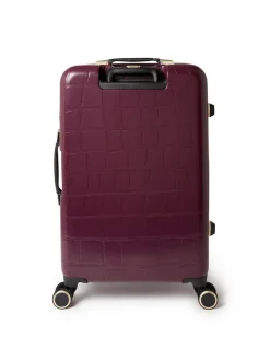 Discount Ted Baker Icon Case Croc Medium Suitcase Red