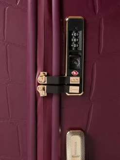 Discount Ted Baker Icon Case Croc Medium Suitcase Red