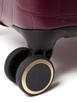 Discount Ted Baker Icon Case Croc Medium Suitcase Red