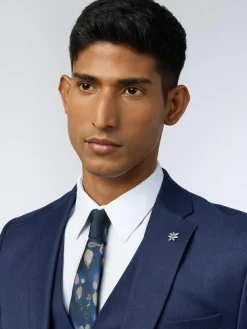 Ted Baker Tailoring Slim Blue Keats Flannel Jacket^ Blue Suits