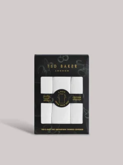 Online Ted Baker White Crew Neck T-Shirts 3 Pack