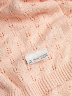 Outlet The Little Tailor 100% Cotton Pointelle Knitted Blanket