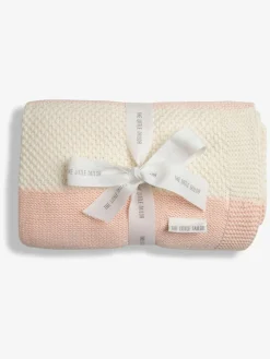 The Little Tailor Baby 100% Cotton Textured Stripe Shawl Blanket^ Nursery Bedding|Blankets