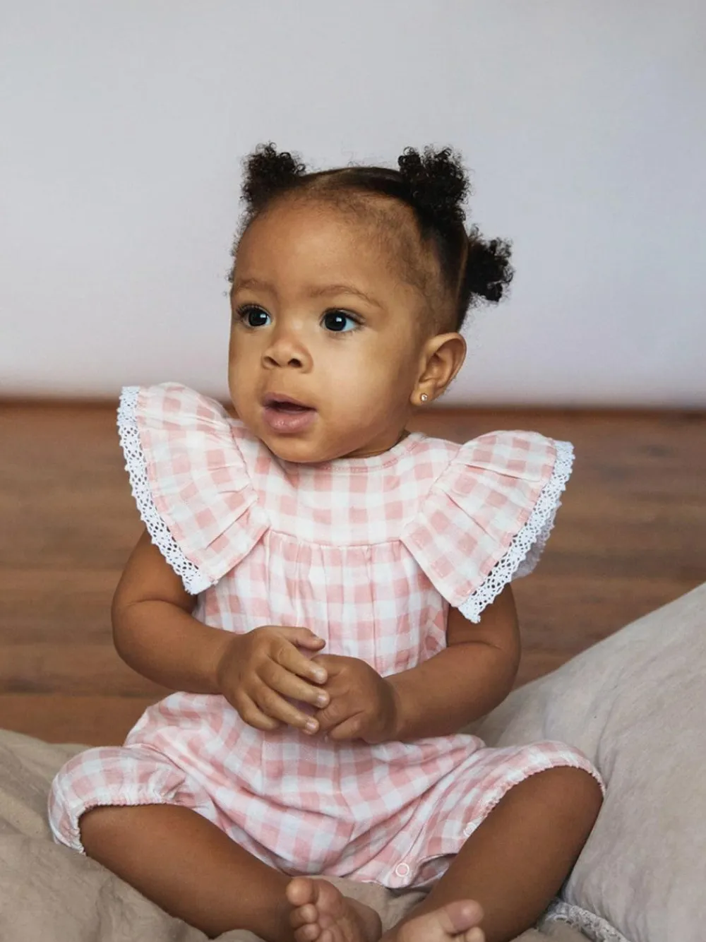 The Little Tailor Baby Muslin 100% Cotton Playsuit^ Jumpsuits & Playsuits