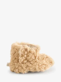 The Little Tailor Baby Plush Lined Chunky Sherpa Booties Fleece^ Baby Boots|Boots