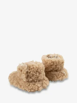 The Little Tailor Baby Plush Lined Chunky Sherpa Booties Fleece^ Baby Boots|Boots