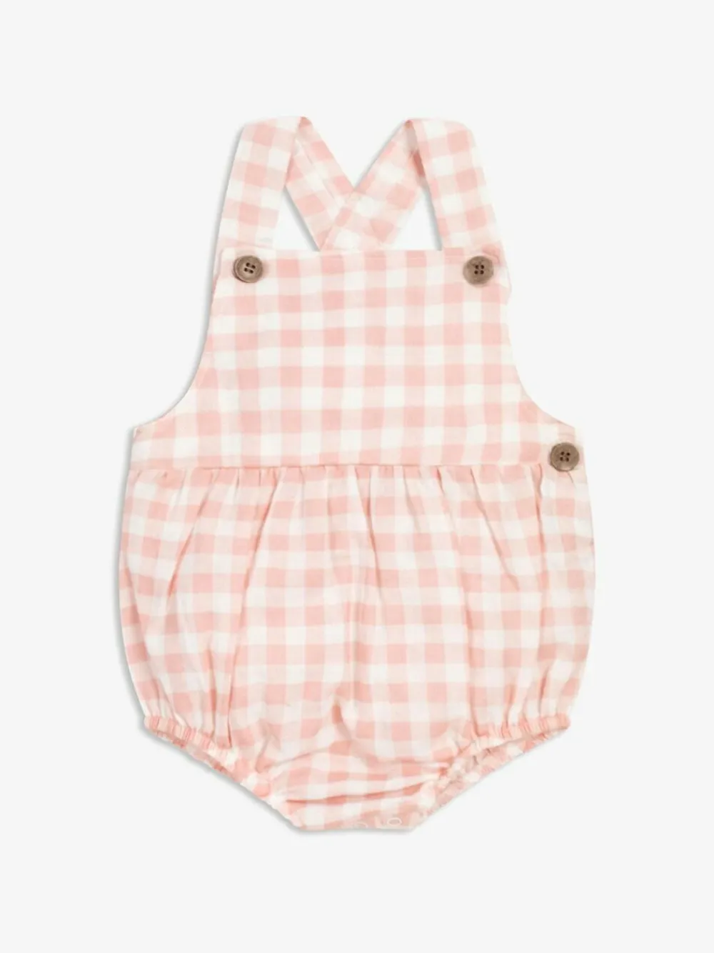 New The Little Tailor Baby Woven Shorty 100% Cotton Dungarees