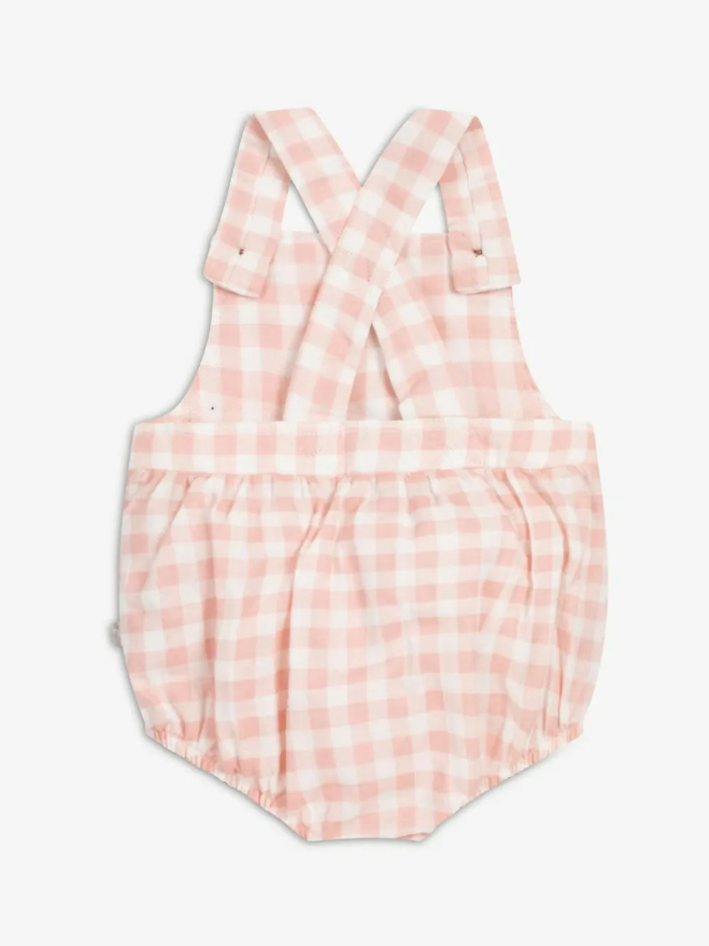 New The Little Tailor Baby Woven Shorty 100% Cotton Dungarees