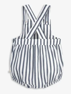 The Little Tailor Baby Woven Shorty 100% Cotton Romper^ Rompers & Overalls