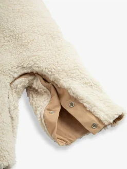 The Little Tailor Sherpa Fleece Cosy Baby Dungaree^BOY Dungarees