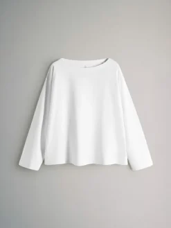 The Set 3 Pack Boat Neck Heavyweight T-Shirts^Women Nightwear|Tops & T-Shirts