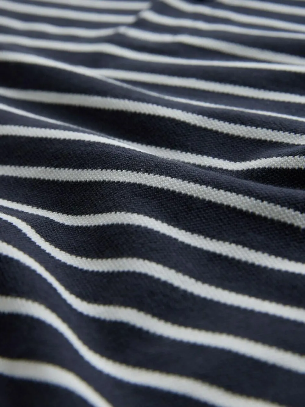 The Set 5 Pack Cotton Pique Polo Shirts Navy/Stripe/Light Blue/White^BOY Tops