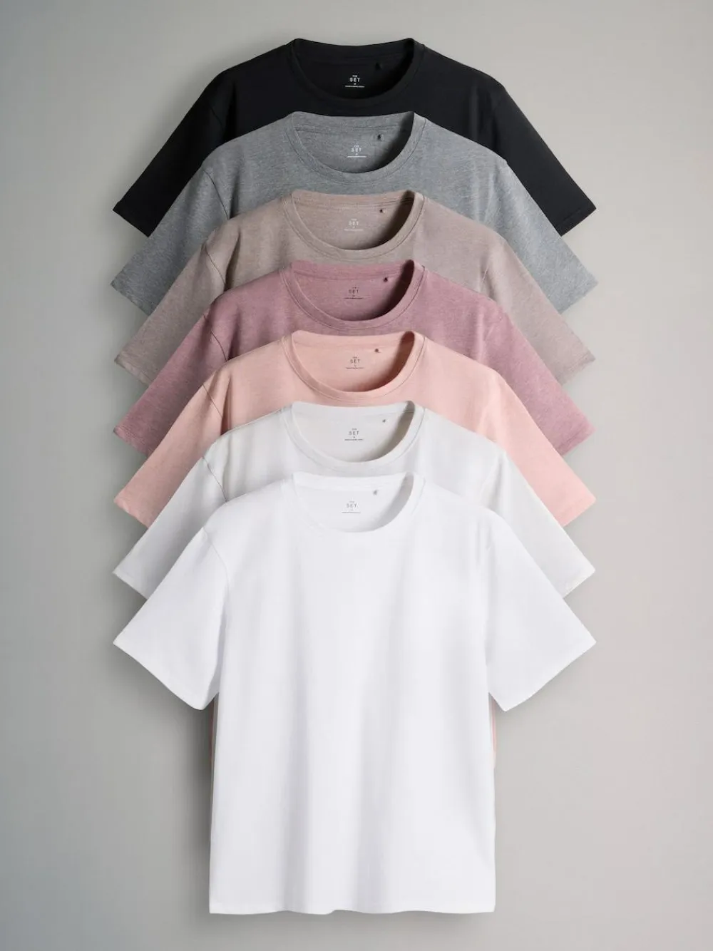 The Set 7 Pack Essential T-Shirts^Women Tops & T-Shirts