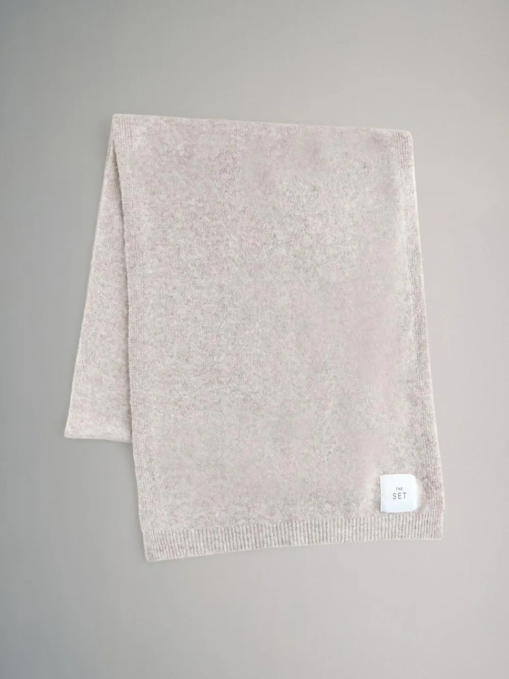 Sale The Set 2 Pack Fine Knit Scarf Set Oatmeal/Cream